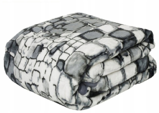 Prikrývka, prehozy na posteľ - Prikrývka na posteľnú skosenú z Elway 160 x 210 akryl