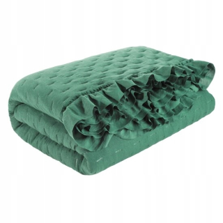 Prikrývka, prehozy na posteľ - Libal Bedspread Green na prešívanej posteli 170x210 cm