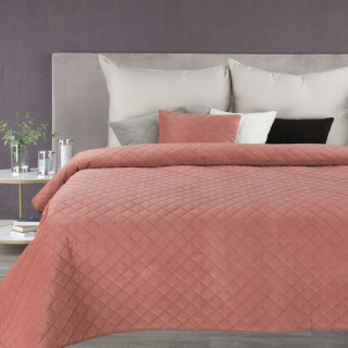 Prikrývka, prehozy na posteľ - Milo Bedspread 220x240 cm ružová