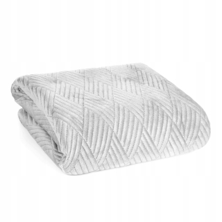 Prikrývka, prehozy na posteľ - Bedspread 170x210 biela Eurofirana Velor