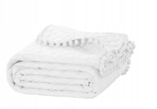 Prikrývka, prehozy na posteľ - Blady Bedspread, mäkká kockovaná na posteli 200x220