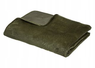 Prikrývka, prehozy na posteľ - Blocat na posteli Khaki Lands Boho listy 240x260