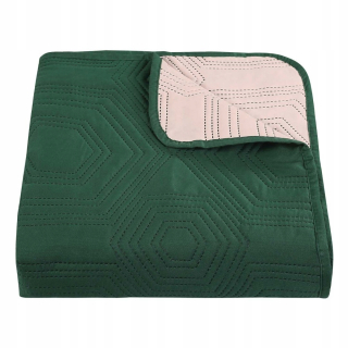 Prikrývka, prehozy na posteľ - Prešívaná skostná mikrovlákna dvojitá prikrývka 170x210