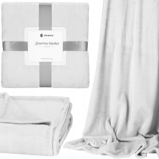 Prikrývka, prehozy na posteľ - Bedspread Plaid Plaid Sladka šedá hrubá mäkká prikrývka 200x220