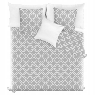 Prikrývka, prehozy na posteľ - Plánujte spálňu Bale 240x220 Gray Loft Clover