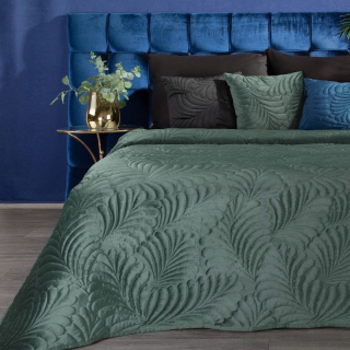 Prikrývka, prehozy na posteľ - Bedspread RIA4 170x210 cm tma