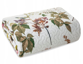 Prikrývka, prehozy na posteľ - Velor Bedspread 200x220 s modernou tlačou