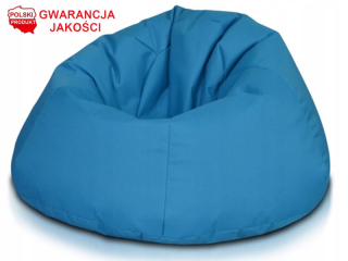 Sedací vak do detskej izby - Blue Pouf pre obývaciu izbu taška pre deti 110x70