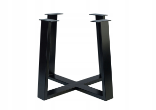 Nábytkové nožičky - Noha do tabuľky X Compakt 50 cm 60/20Loft Industrial