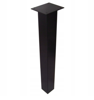 Nábytkové nožičky - Noha k stolovej tabuľke 72 cm profil 8x8 kovové podkrovie