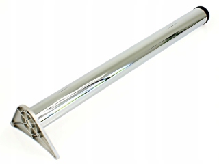 Nábytkové nožičky - Round Chrome Leg s Reg.