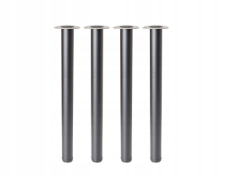 Nábytkové nožičky - Nábytková noha k stolu Top 710 Fi60 Black 4 PCS I1
