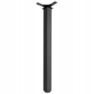 Nábytkové nožičky - Nábytok na stole H = 710 mm čierny štvorec