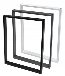 Nábytkové nožičky - Kovová noha pre stôl a stolové podkrovie 6020 - 60 cm