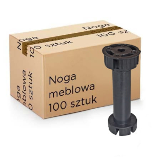 Nábytkové nožičky - 8ks univerzálny valček nábytku