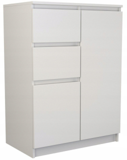 Komoda do detskej izby - Moderné priestranné farby Verona Dresser 80 cm