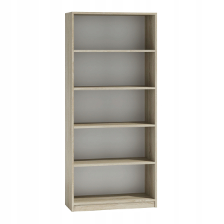 Moderná knižnica 80 cm polica knihy Sonoma Cabinet