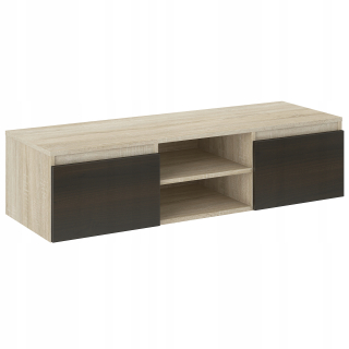 Skrinka pod TV - Moderný stôl RTV LCD Sonoma mix wenge stôl
