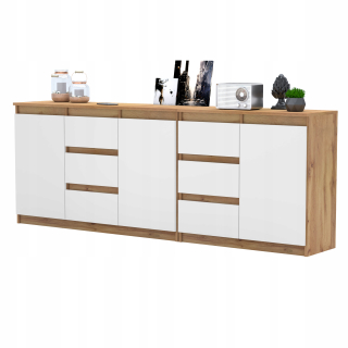 Komoda do študenskej izby - Moderný Billy Furniture Set 200 cm
