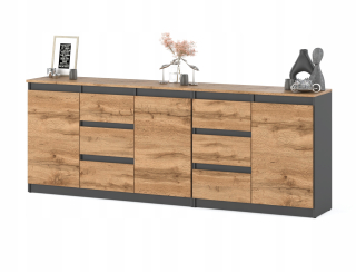 Komoda do detskej izby - Moderný nábytok Billy Lux Set 200 cm