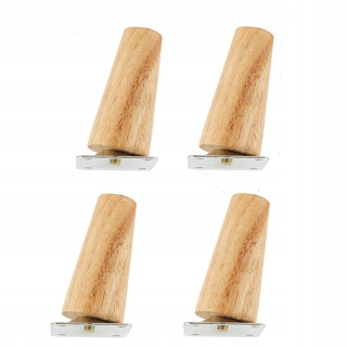 Nábytkové nohy pre drevený nábytok 4 ks 8 cm