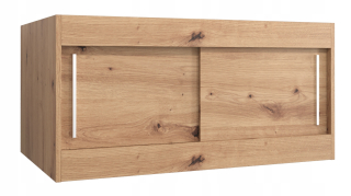 Predĺženie 100 cm do šatníka s posuvnými dverami