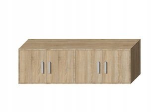 Šatníková skriňa do študenskej izby - RTV šatník kabinet Kaja Oak Retro Loft 152 cm
