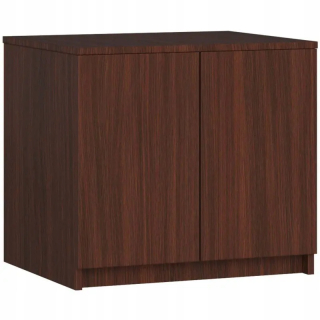 Šatníková skriňa do študenskej izby - Šatník Top 60 cm 2 dvere pre salón Wenge