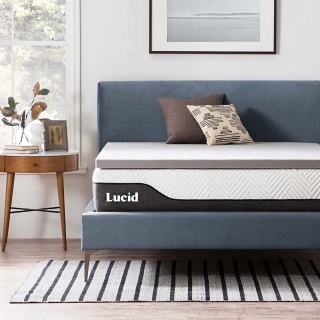 Chránič na matrac - Pokrytie matrace s pamäťou Lucid 80x190 cm