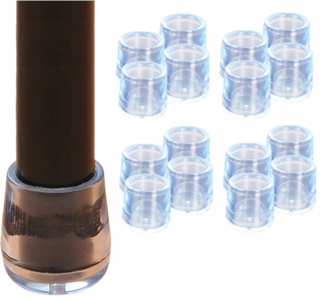 Podložky pod nožičky nábytku - Právne predseda stoličky prekryje 22 mm silikón x16