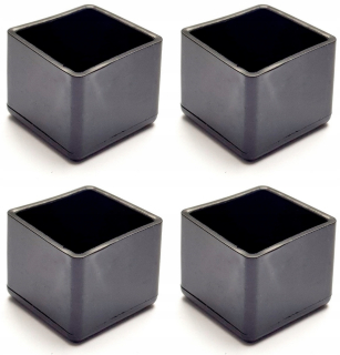 Podložky pod nožičky nábytku - Vložte čiapky na nohy nohy stoličky 70x70 mm