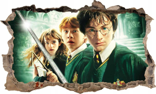 Destké samolepky - Harry Potter 3D nálepka xxxxxl 166cm x 100 cm č. 3