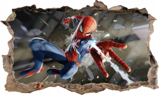 Destké samolepky - Nálepkový plagát na stene Spiderman 3d xxxxxl č. 7