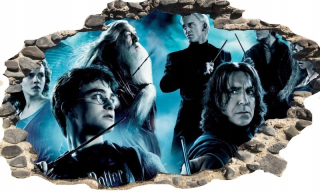 Destké samolepky - Harry Potter Wall Sticker otvor v stene