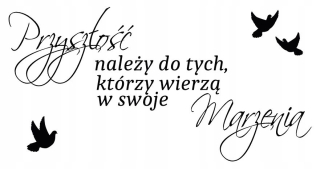 Destké samolepky - Nálepky na nálepky na stenu citácie budúceho