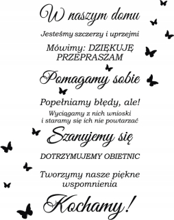Destké samolepky - Nálepky na stenu motýľov motýľov s 10 ks.