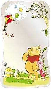 Destké samolepky - Nálepka na stenu zrkadlo Winnie the Pooh 55220