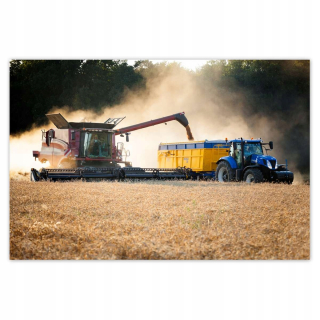 Destké samolepky - Nálepky 120x80 Harvester Harvester Tractor