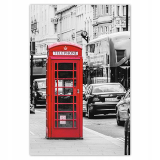 Destké samolepky - Nálepky 62x93 London Telefonet Book