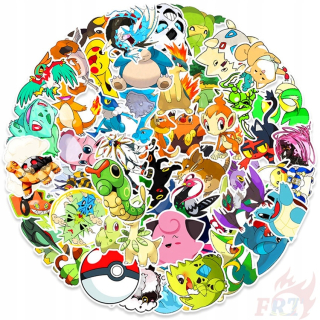 Destké samolepky - Nálepky Pokemon Go nalepili 100 ks pre notebook