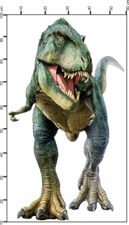 Keramická prasiatko na maľovanie, dinosaurus