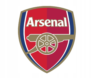Destké samolepky - Futbalové nálepky Arsenal pre stenu 50 cm!