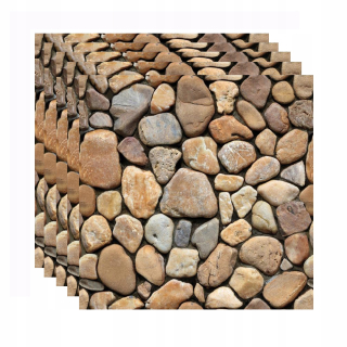 Destké samolepky - Nástenné nálepky 3D Pobol Caps 30x30cm 5 ks