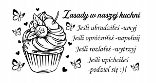 Destké samolepky - Nálepky na stenu kuchyne DK105
