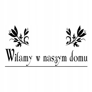 Destké samolepky - Vitajte na stene nápisu Vitajte v našom dome 235