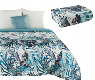 Prikrývka, prehozy na posteľ - Bedspread 200x220 prešívané odkvapkávanie pre farby spálne