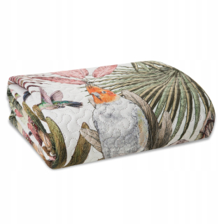 Prikrývka, prehozy na posteľ - Bedspread 200x220 prešívaný welvet PAGROT