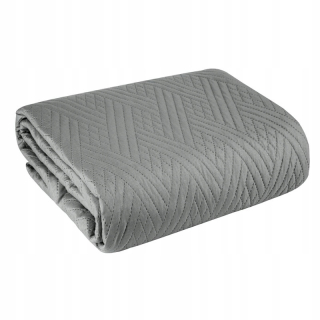 Prikrývka, prehozy na posteľ - 200x220 Geometric Graphite Bedspread