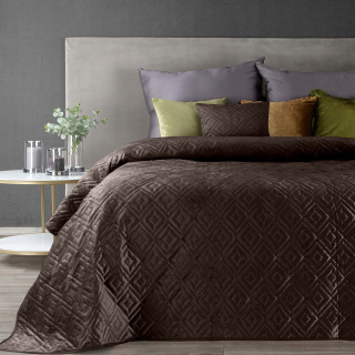 Prikrývka, prehozy na posteľ - Ariel Bedspread Brown 220x240