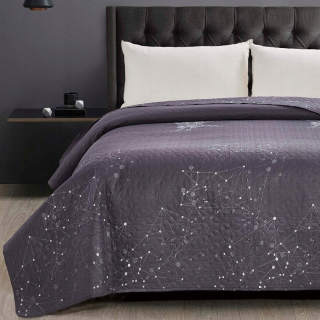 Prikrývka, prehozy na posteľ - Hypnóza Bedspread 170x270 tmavošedá